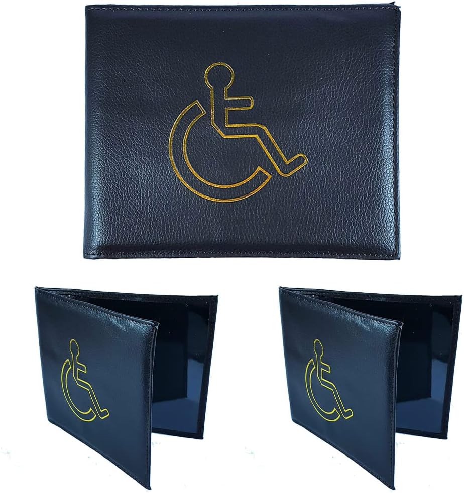 Disabled Badge and Timer Holder Disabled Badge Holder for Car Blue