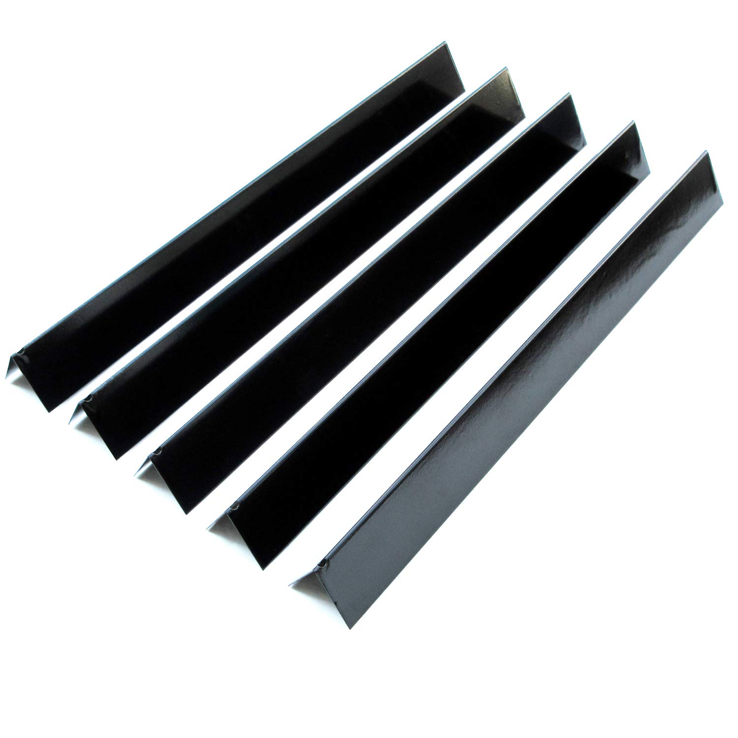 Direct Store DP102 Porcelain Steel Flavorizer Bars Replace for Weber 7534, Genesis Silver A, Spirit 200 Series E/S200 E/S-210, Spirit 500 with Side Control Knob, Flavor Bars 21.5" Long, 5pack