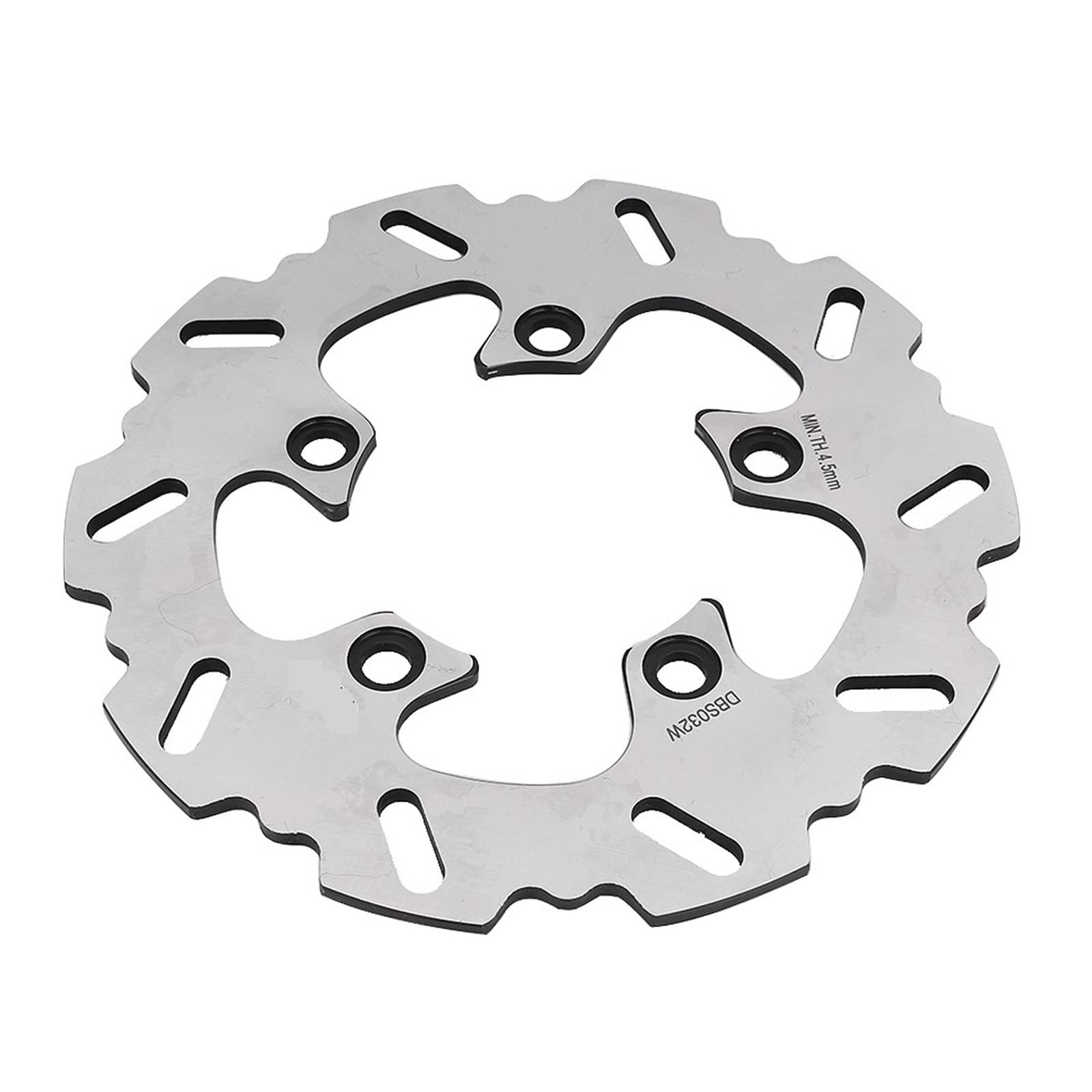 MaNboc Rotor de Disco de Freno Trasero Compatible with Motocicleta Compatible con Suzuki GSXR1000 SV650 GSXR600 SV650S GSXR750 SV1000 SV1000S TL1000R TL1000S GSXR1100 1PCS