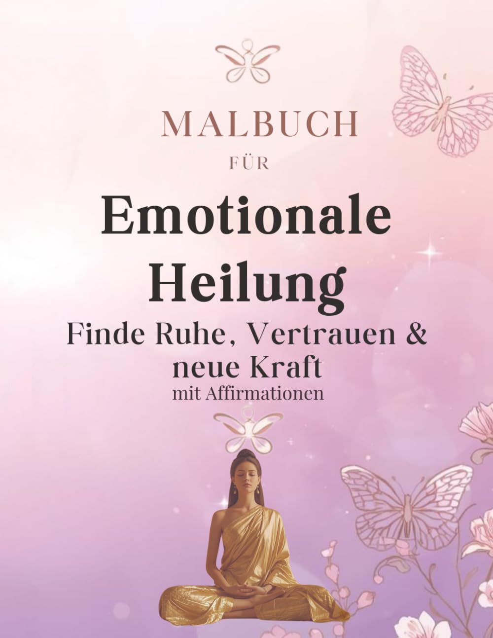 Malbuch für Emotionale Heilung: Finde Ruhe, Vertrauen & neue Kraft – Ausmalbuch für Erwachsene mit Affirmationen zur Stressbewältigung, Selbstliebe und inneren Balance
