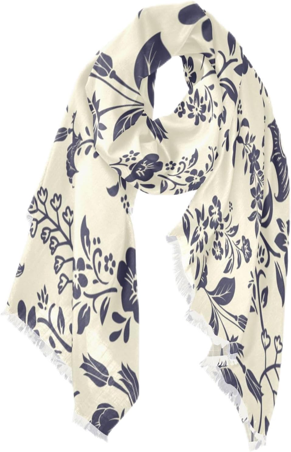 Women's Scarf Shawl Fashion Lightweight Scarves Long Scarf for Spring Fall Winter