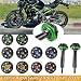 Produktbild LoraBaber Für KAWASAKI Z900 Z 900 2017 2018 2019 Motorrad Rahmen Slider Crash Cover Pad Motorschutz Z-900 17 18 19 Zubehör (Titan)
