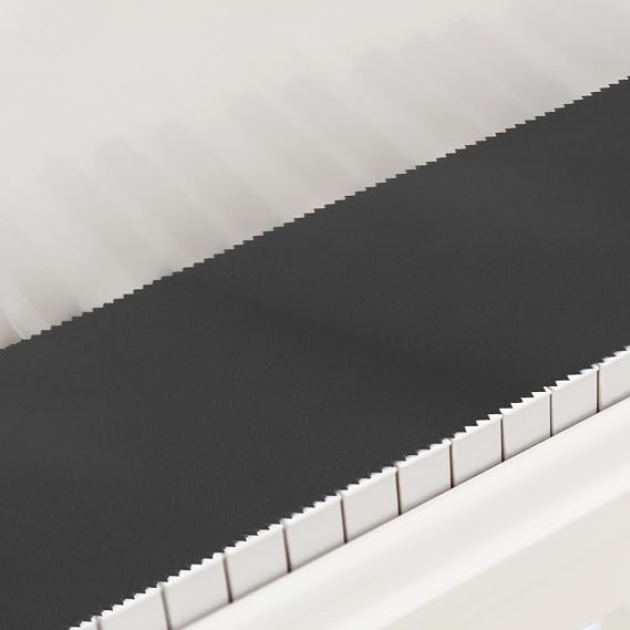 Piano Keyboard Anti-Dust Cover, High Technology Fabric Key Cover Soft Dustproof Piano Keyboard Cover Cloth for 88 Keys Electronic Keyboard