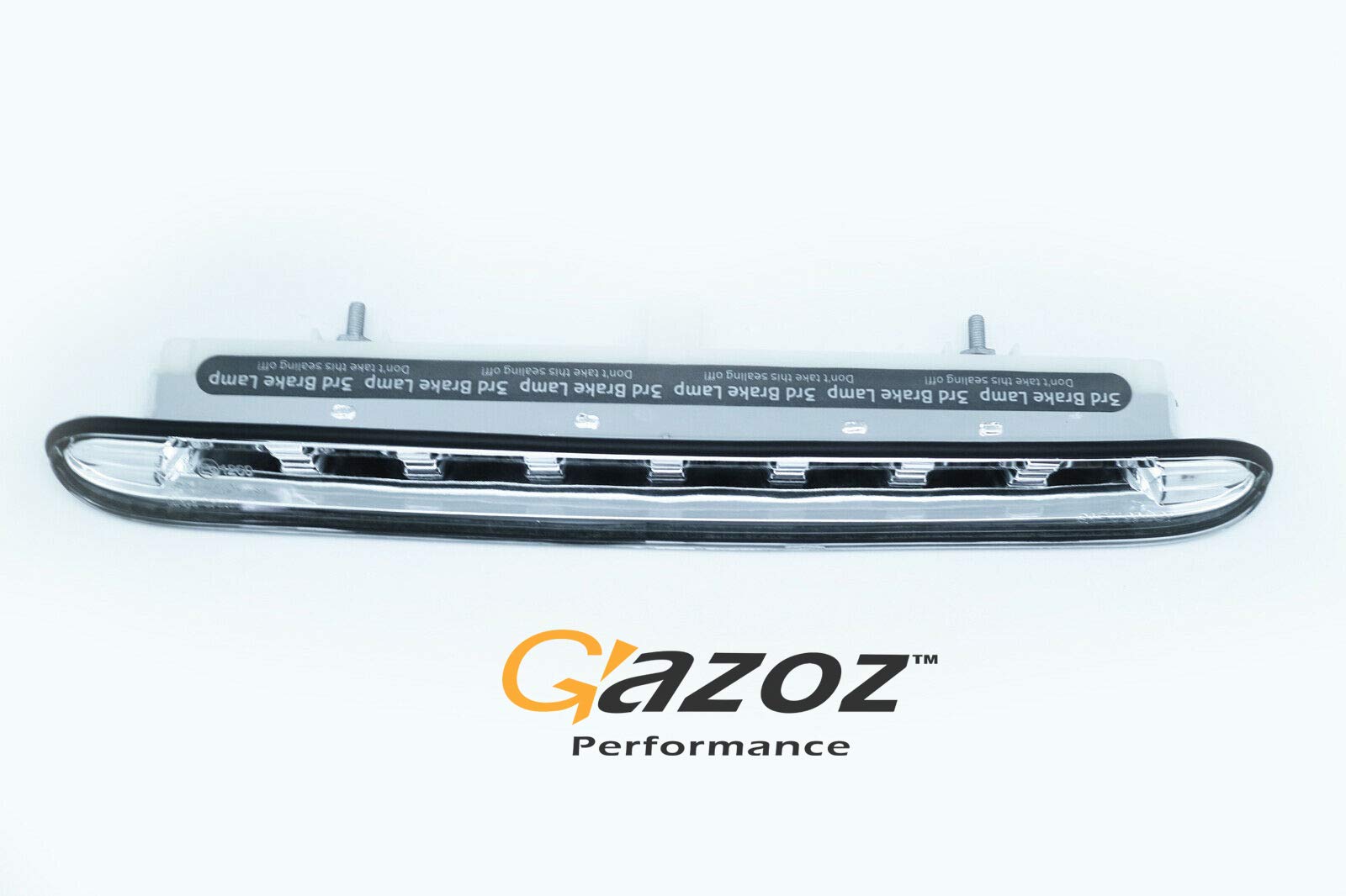 LED rosso/lente trasparente terza luce freno tronco per Peugeot 01-08 206 cc