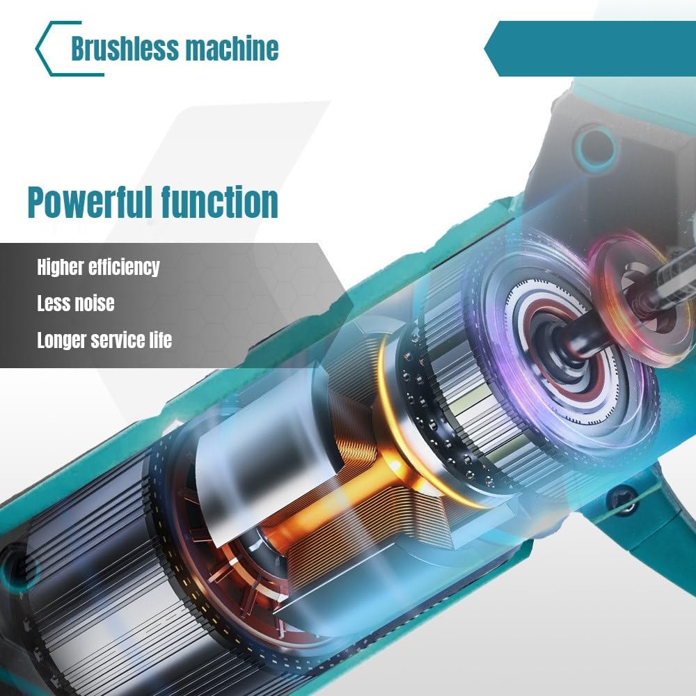 Akku Astschere für Makita 18V Akkus, Elektrische Gartenschere 30 mm, Elektrische Astschere mit 2 x 7500mAh Akkus, Gartenschere mit Display, Astscheres Akku für Gartenarbeit und Baumschnitt (30MM)