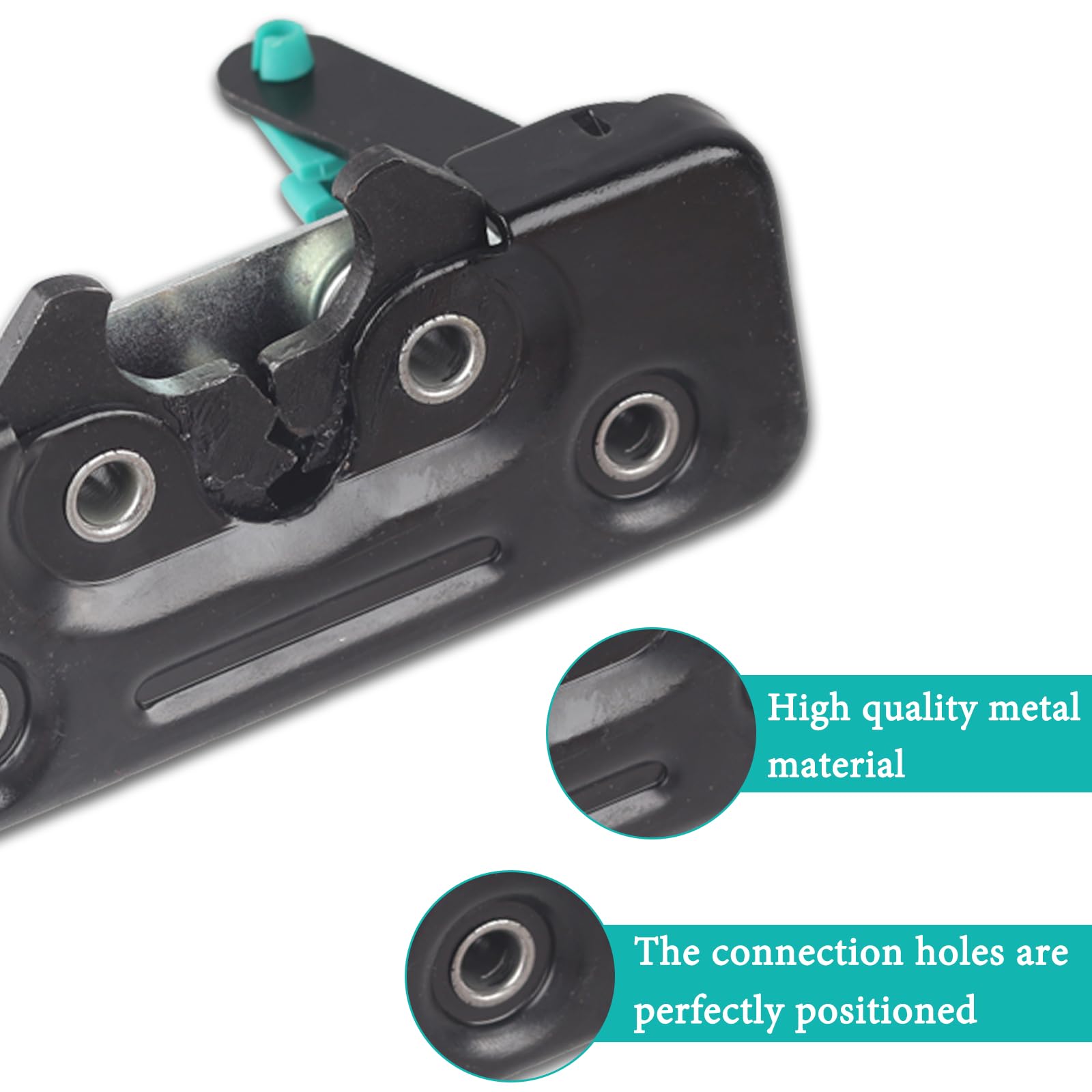 TRQ Front Upper Door Latch LH Driver Side for Freightliner FLD Columbia Century BDA41484