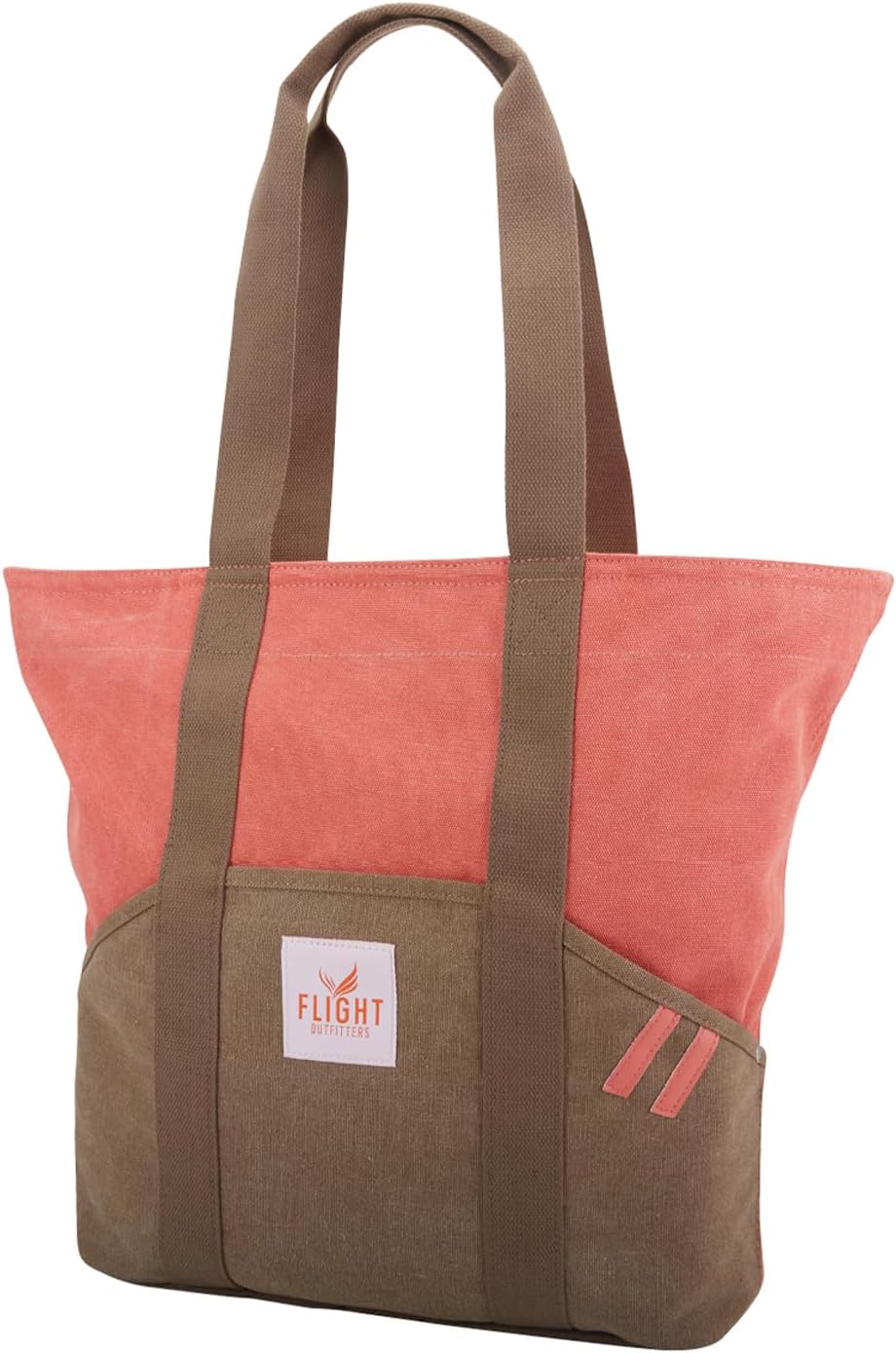 Flight Outfitters Women's Sandbar Tote - Rugged Durable Canvas Outdoor Travel Bag with Padded Interior Tablet/Laptop Sleeve