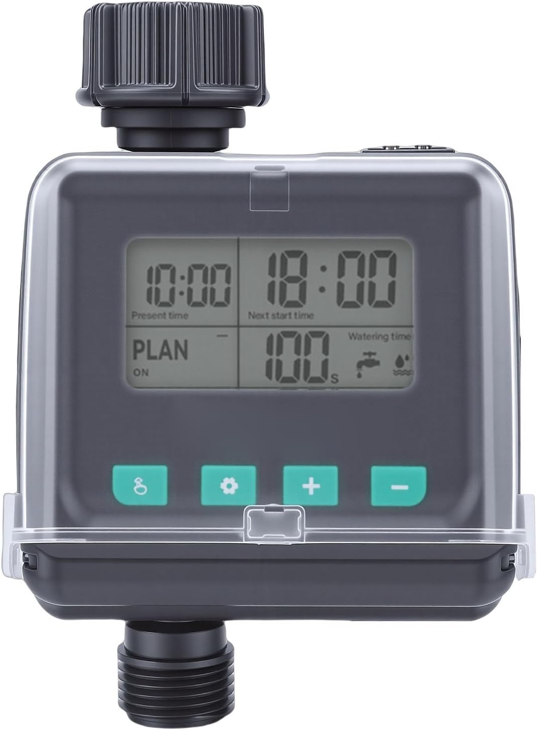Zerodis Sprinkler Timer, Programmable Samrt Irrigation Controller with Connectors Adjustable Watering Modes Water Proof Multifunction Automatic Watering System for Outdoor Garden