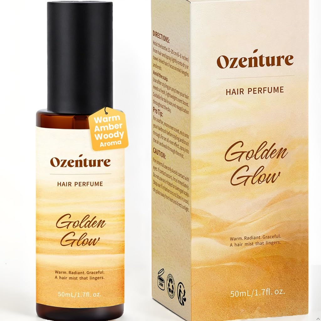 Hair Perfume for Women - Amber Woody Fragrance Spray