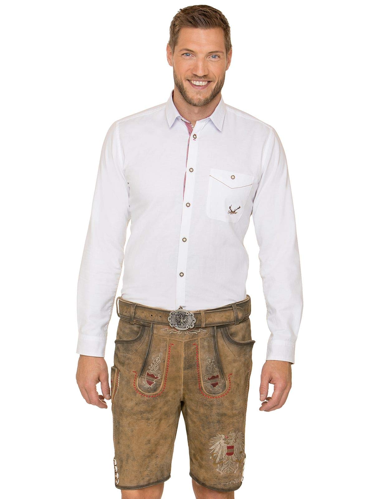 Stockerpoint Men's Hose Austria-bua Lederhosen