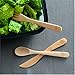 Crate Collective Bamboo Utensils Set of 4 - Kitchen Flatware Set with Fork, Spoon, Knife - Perfect for Home, Parties, Events, Travel - Reusable Cutlery that’s Organic, Eco-friendly & Elegant