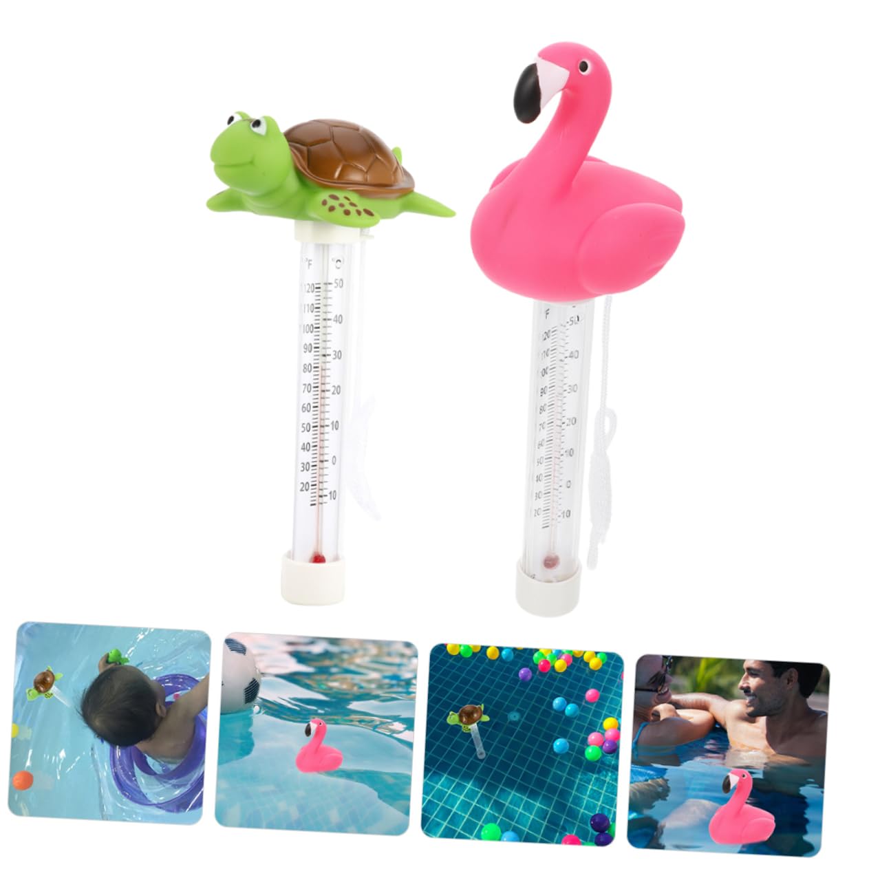 LIOOBO 10piezas Flotante Para Agua De Piscina y Bañera Precisión De De y Tortuga