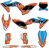 kit deco ktm 300 exc 2006 Les kits graphiques sont résistants au soleil, à l'eau et réutilisables.