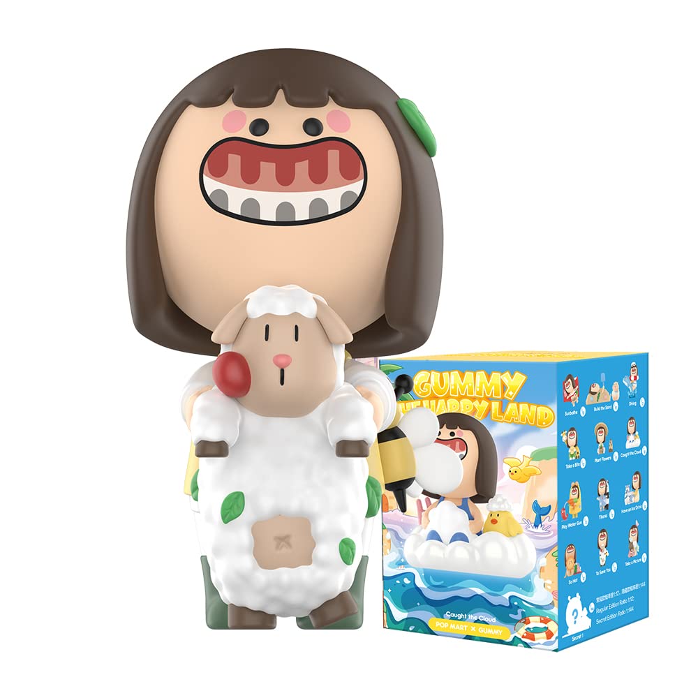 POP MARTGummy Island Collectible Character Series 1Box 2.5 inches Articulated Character Premium Design gifts for women Fan-Favorite blind box Collectible Toy Art Toy Action Figure