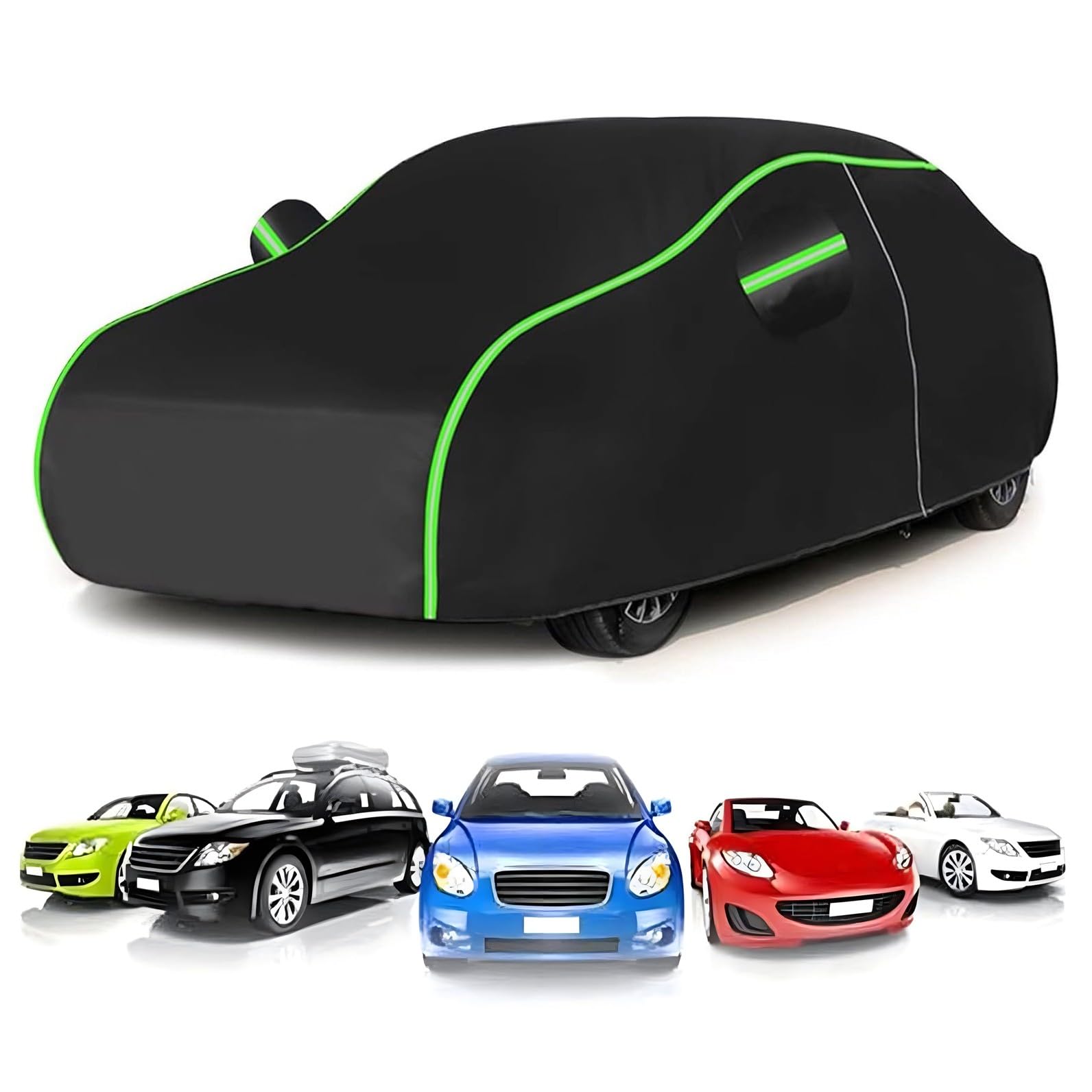 Car Covers for VinFast VF7 (454.5 x 189 x 163.6cm),Anti-Ultraviolet, Anti-Rain and Snow, Dustproof, Heat-Insulating, Four-Season Outdoor Car Cover, Durable