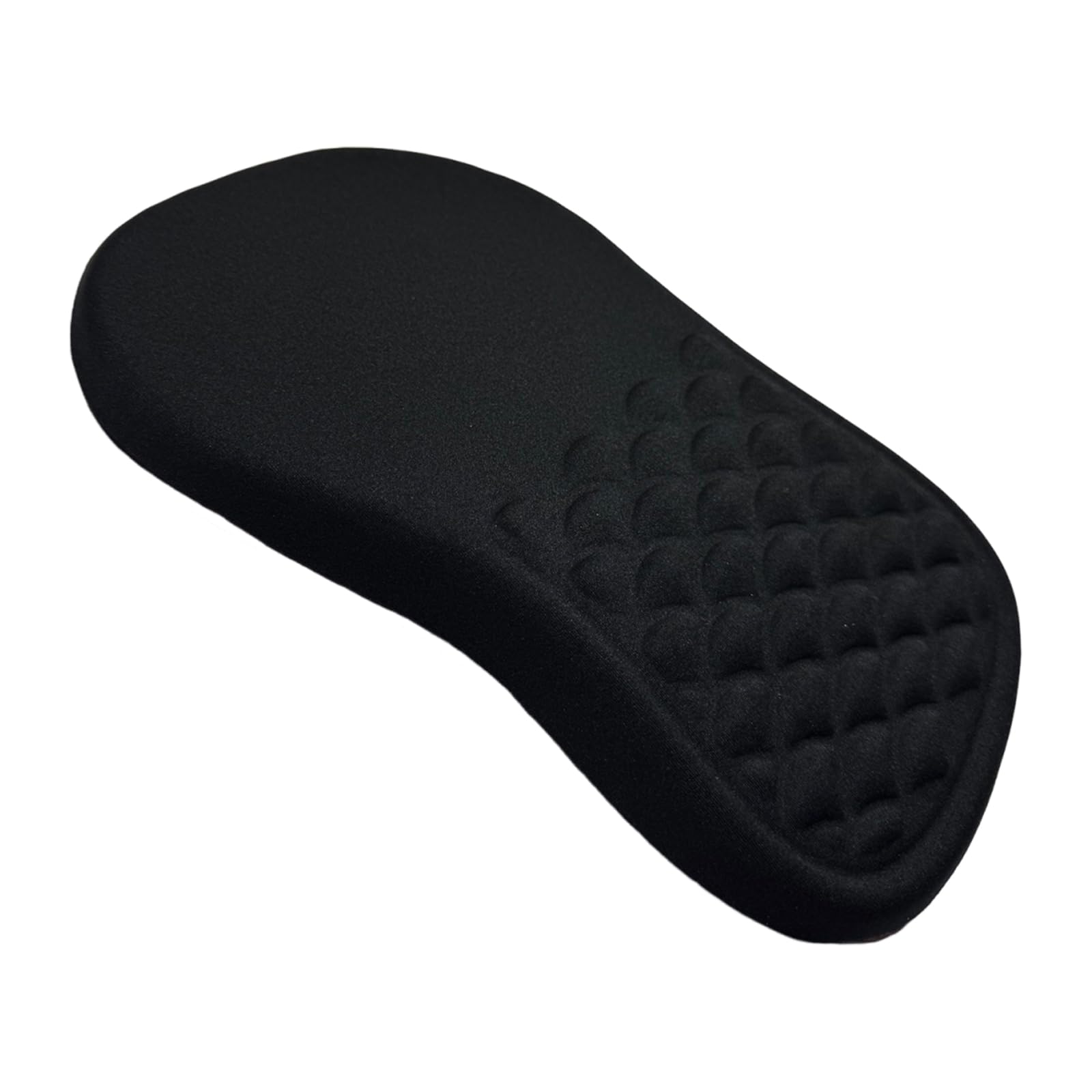 Tappetino per mouse ergonomico con poggiapolsi inclinato in memory foam