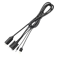 Vista 4 de Adaptador convertidor VGA a HDMI macho de 5.9 ft con cable convertidor de video HD 1080P con cable de audio de 0.138 in y cable de alimentación USB