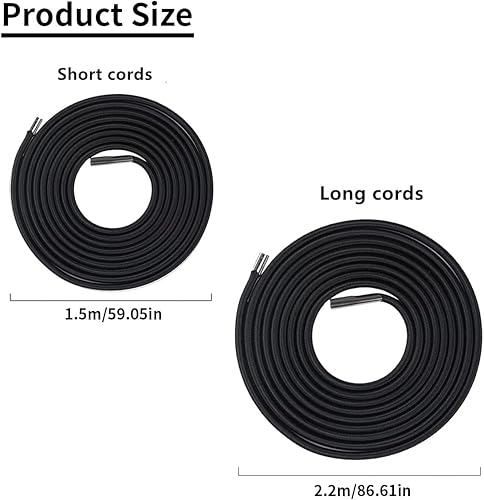 Miniatura 6 de Cordón de repuesto para silla de gravedad cero, cordón de reparación elástico para silla de gravedad cero, reclinables, sillas de césped, kit de