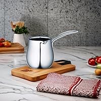 Vista 7 de Cuisinox Cafetera turca Cezve de acero inoxidable, 12 onzas