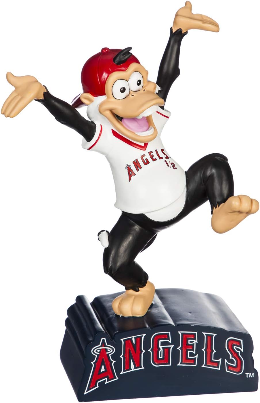 Evergreen MLB Los Angeles Angels Mascot DesignGarden Statue, Team Colors, One Size