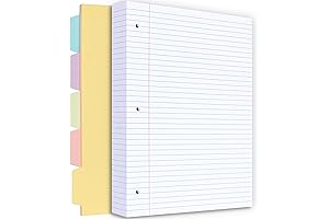 A4 Loose Leaf Paper for Note-taking and Binder Organization