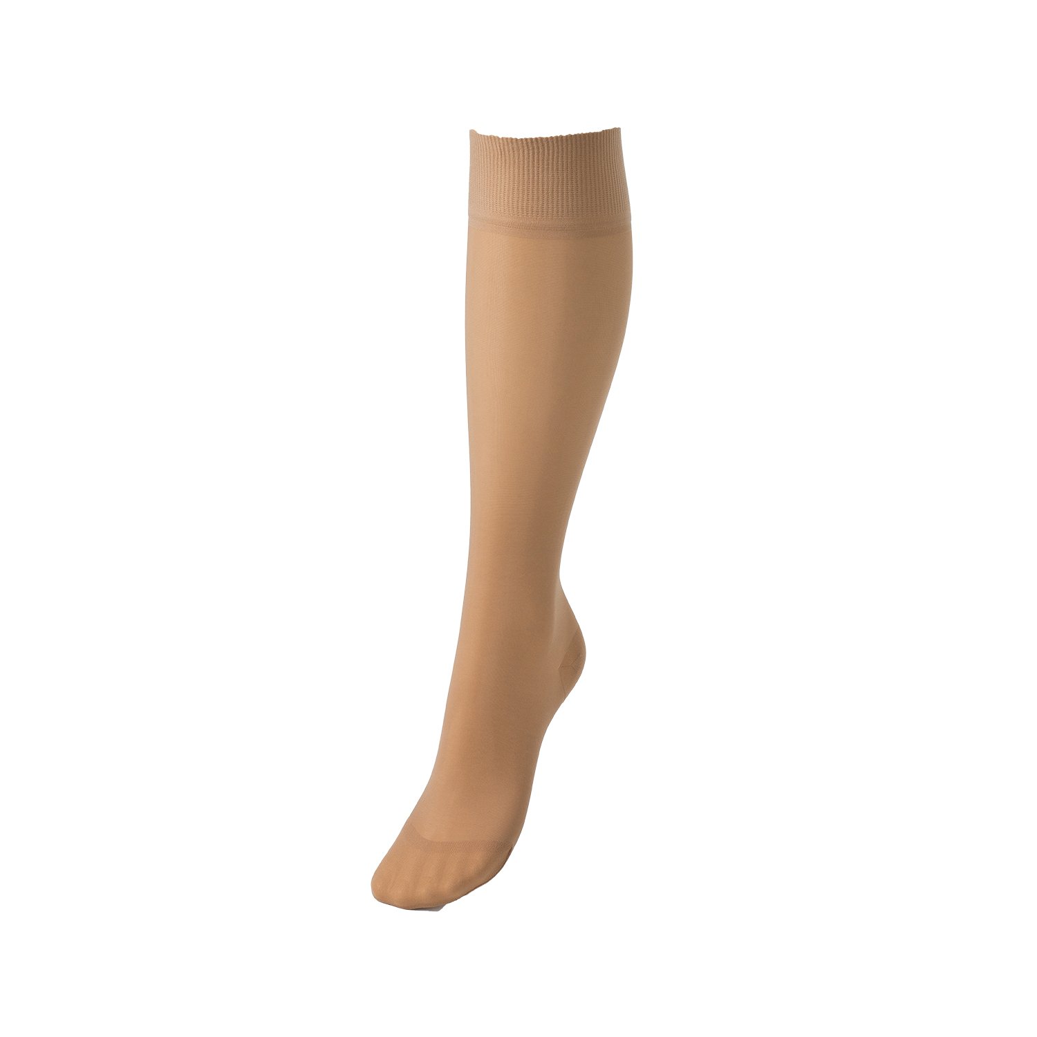 COMPRESSANA Calypso 70 Den Bas de Soutien en Maille Fine - Doux, Aérés et Transparents (Apparence 20 Den) - Compression Moyenne d'Environ 12-14 mmHg (Classe 2) - Chaussettes