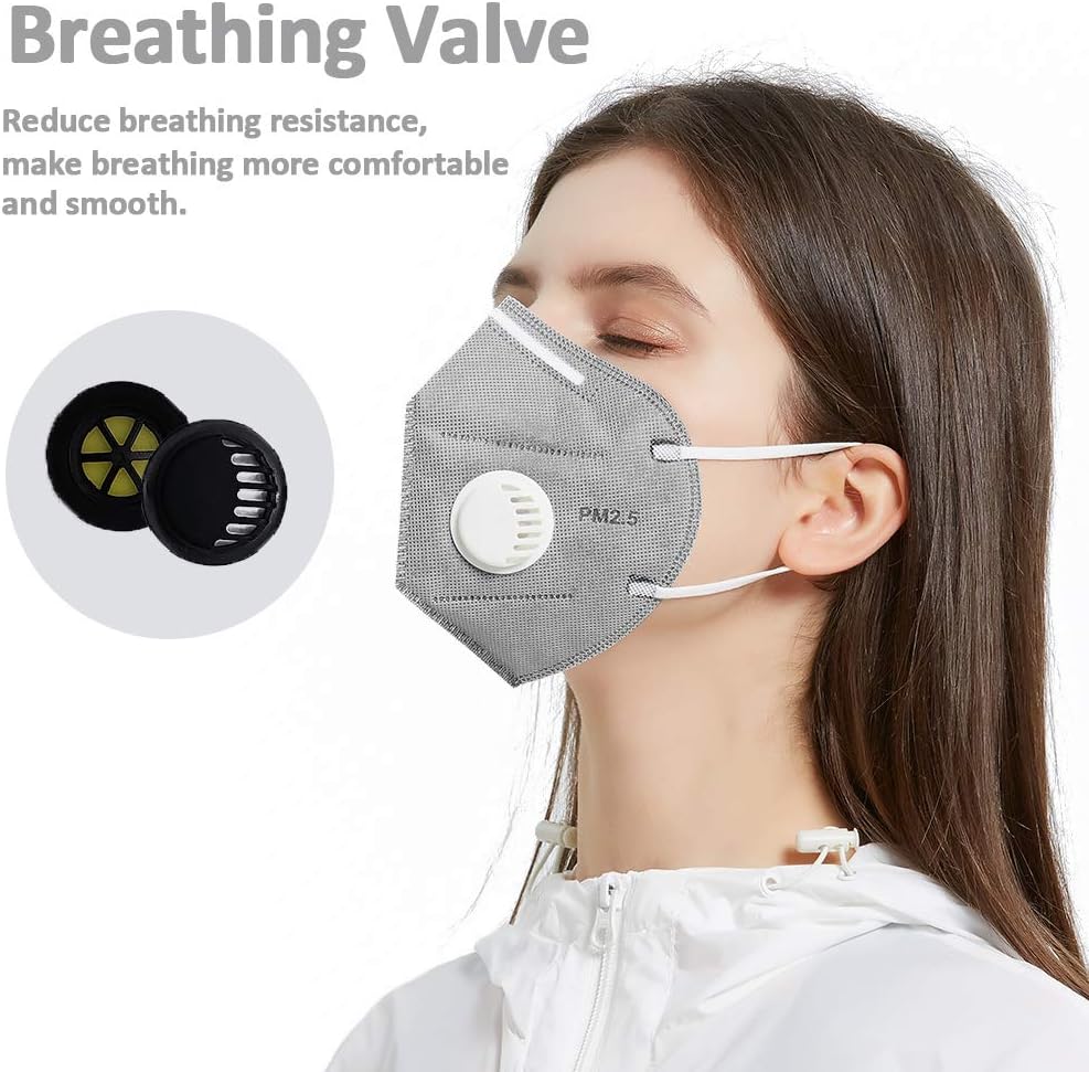 Bеѕt Quаlіtу 🔥 20PCS Breathing Valve for Mask, Anti Pollution Filter Air Breathing DIY Filter Accessories, Breathing Valves Face Mask, Air Breathing Valves Replacements (Blue)