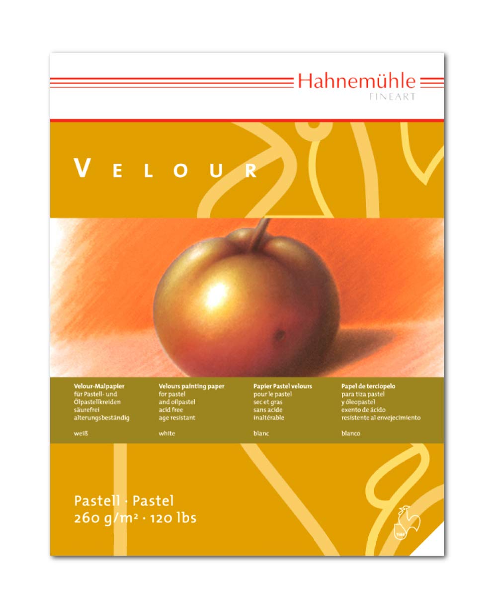 Hahnemuhle Velour 260 GSM Pad - 30 x 40cm Mixed Colours