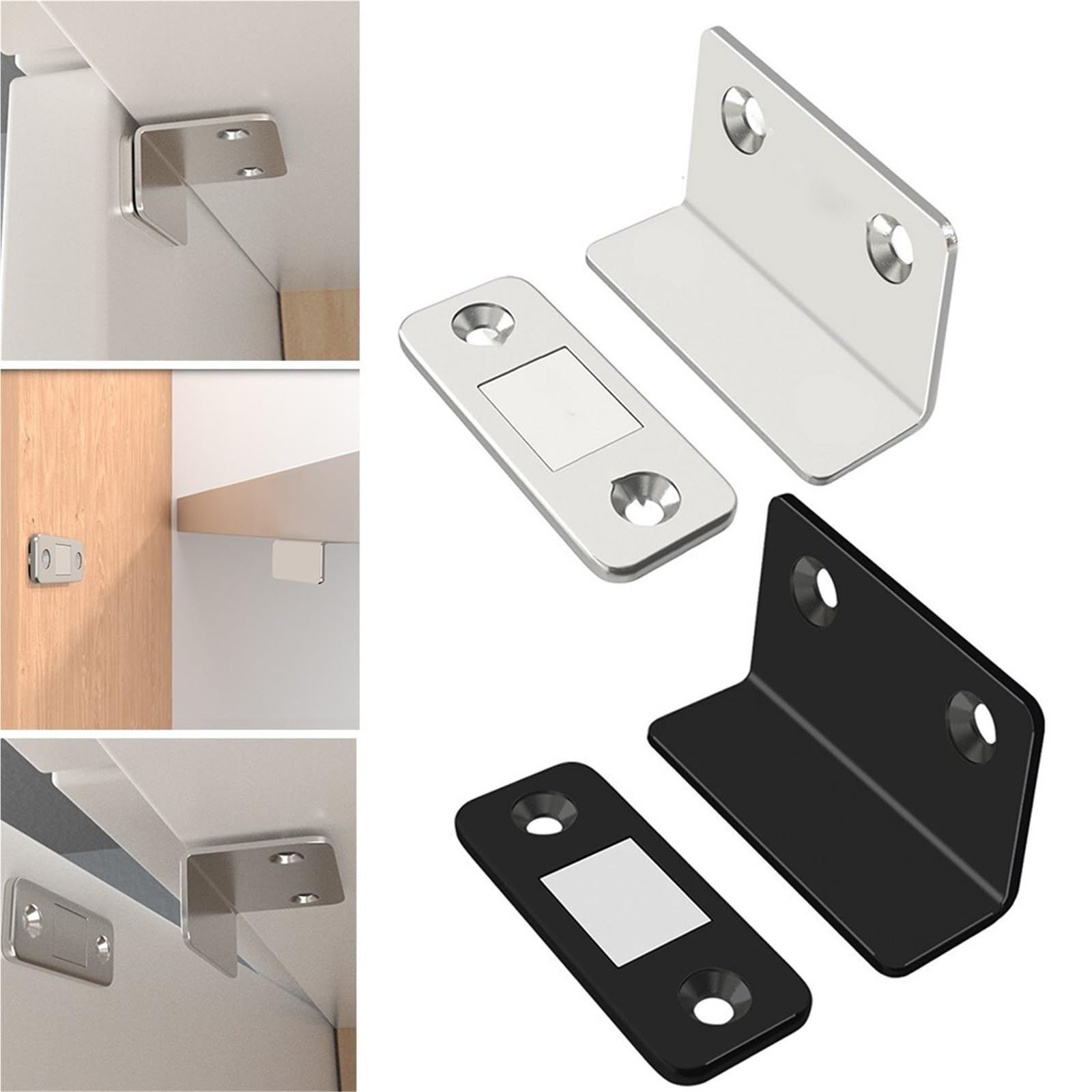 Chiusura magnetica for chiudiporta in acciaio inossidabile