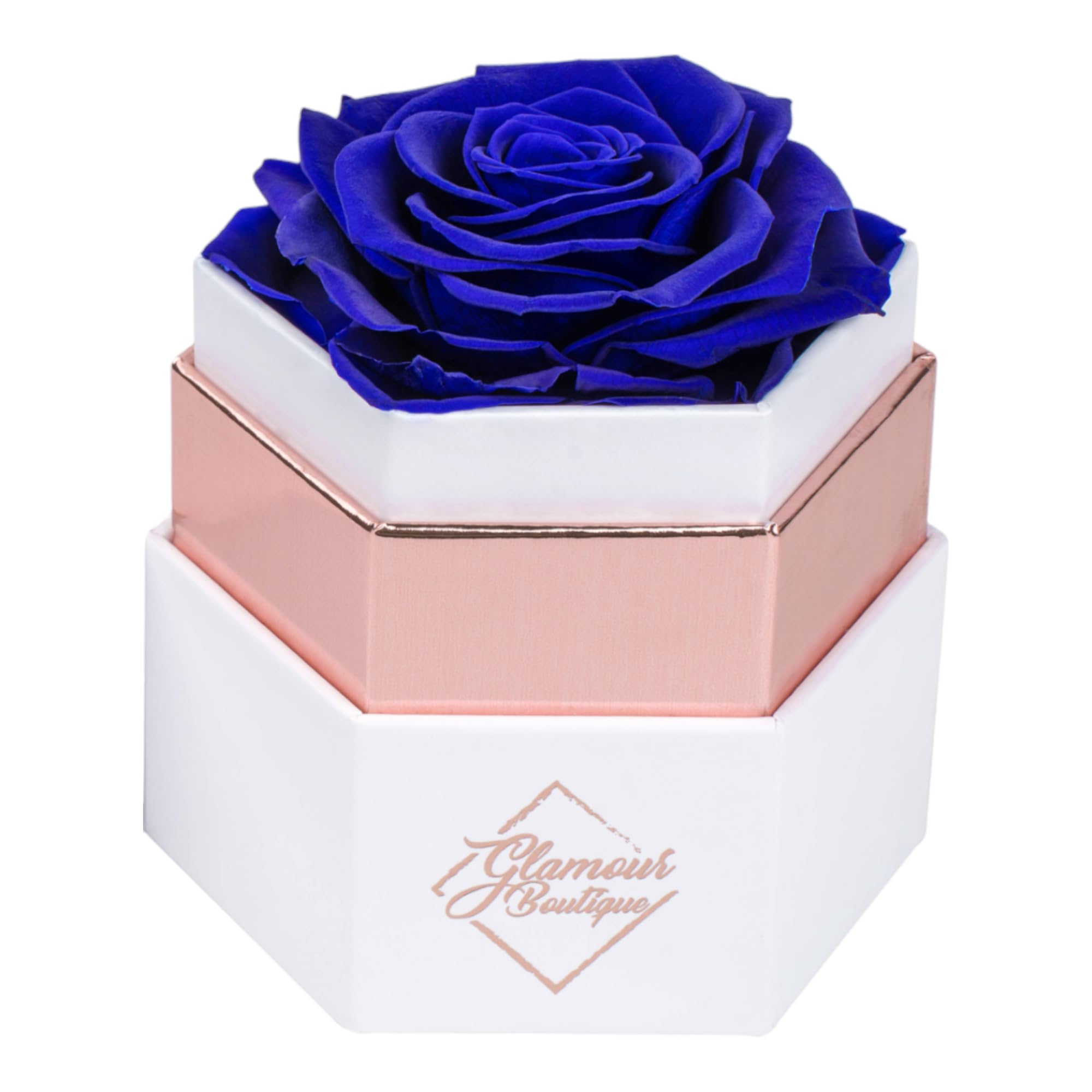 Amazon.com: GLAMOUR BOUTIQUE Eternal Preserved Roses in a Box