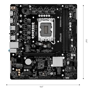 Amazon | ASRock B860M H2 DDR5 最大8333+(OC) MHz 128GB M.2