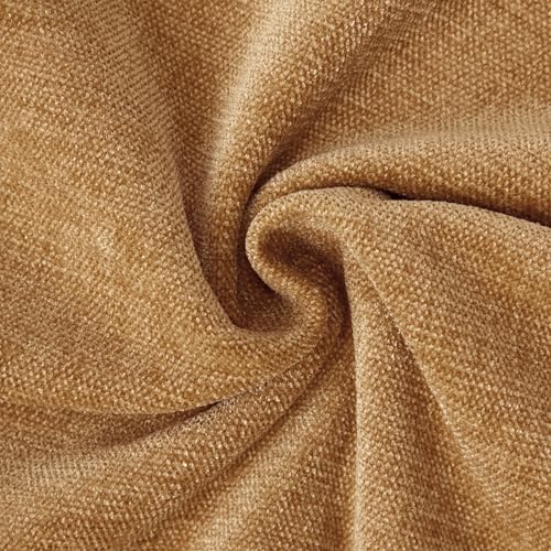 Image of Encasa XO Dining Table Runner for 4 Seater, Chenille Fabric Mustard