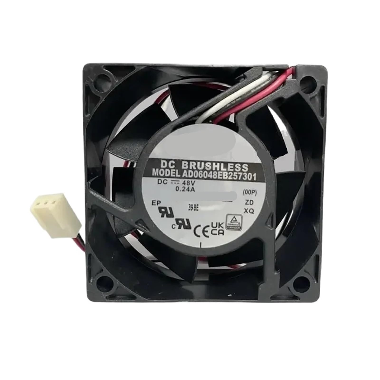 Vdoqtljt One Color Ad06048eb257301 60X60x25mm Dc 48V 0.24A 3-Wire Inverter Cooling Fan