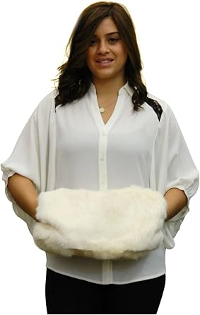 Rabbit Barrel Hand Muff -Large Size