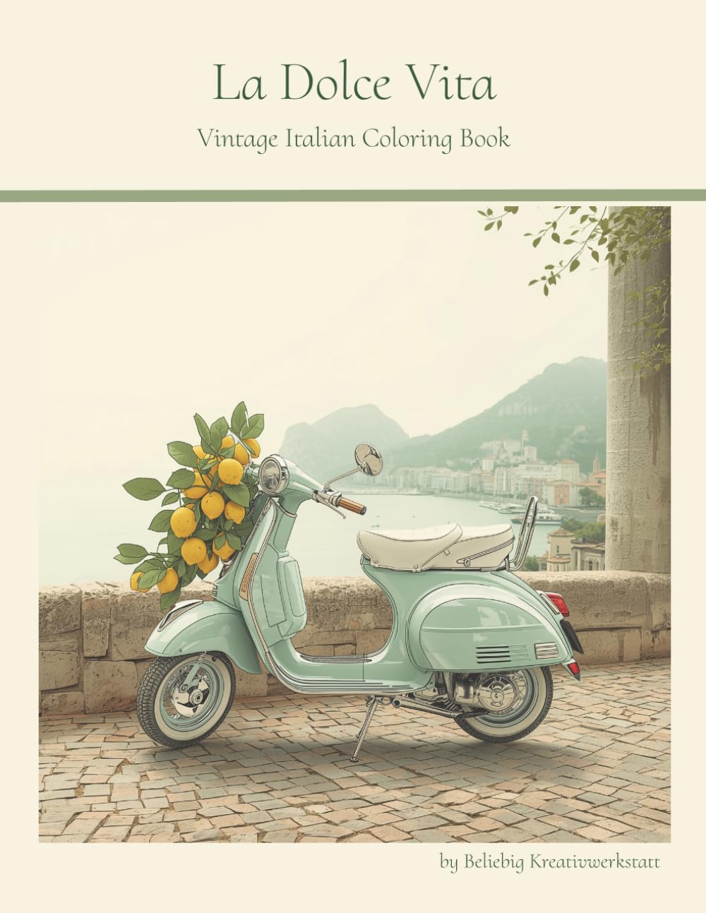 La Dolce Vita Italian Coloring Book