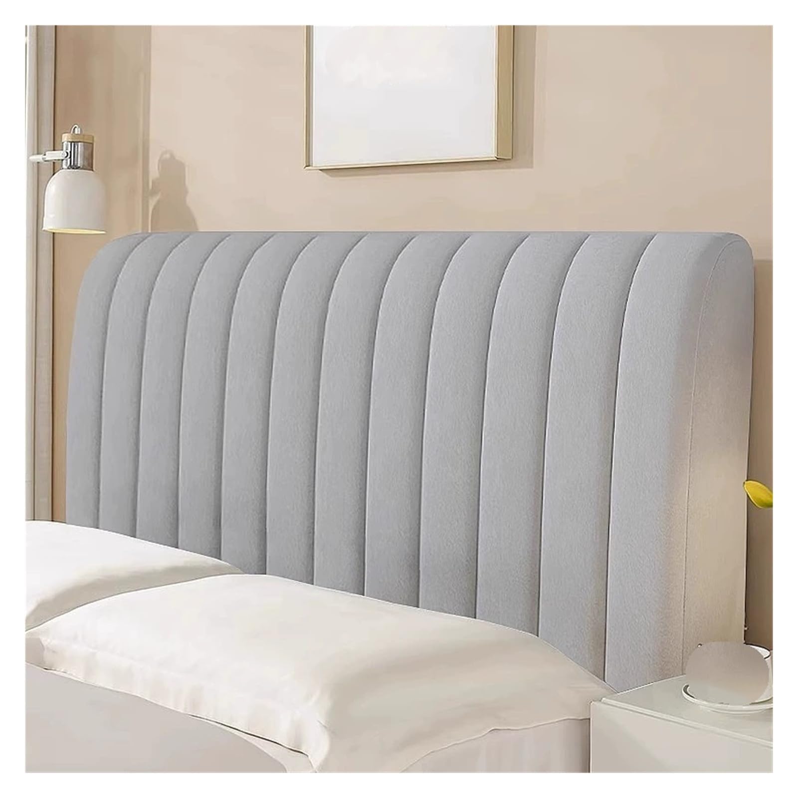 ECPGPMDLDT Stretch Bed Headboard Bed Head Cover Slipcover Backrest Cover Headboards Beds Cover Protective Universal Dustproof(B,160CM)