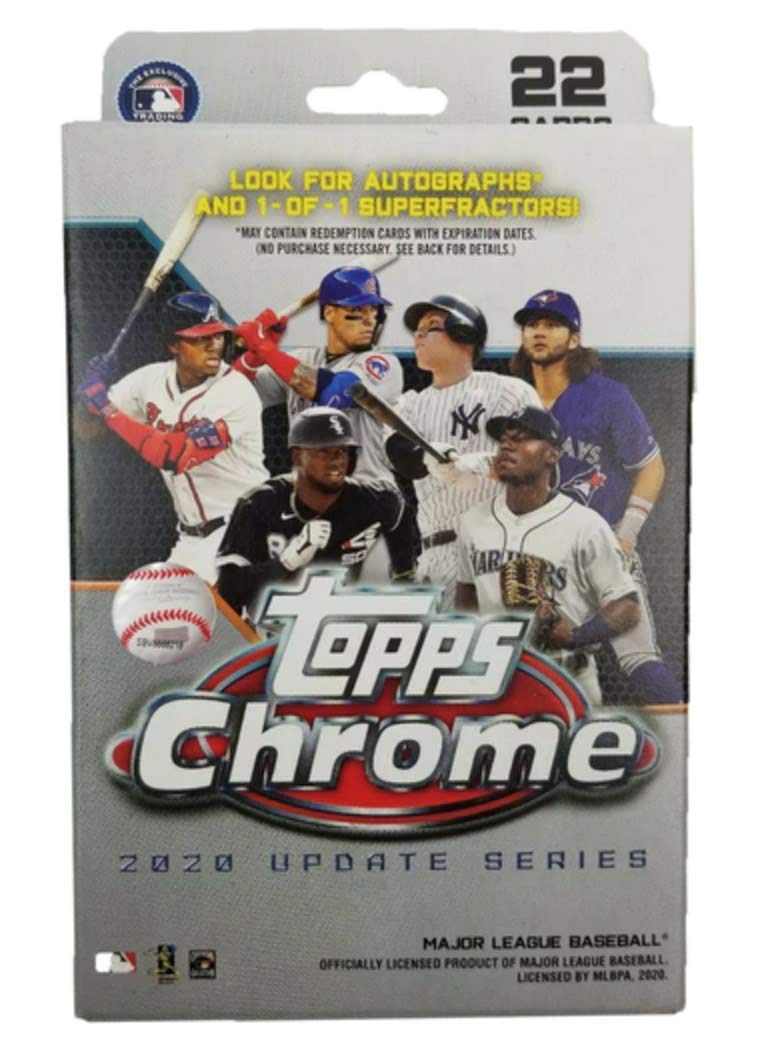 Amazon.com: 2020 Topps Chrome Update Baseball Hanger Box : Collectibles &  Fine Art
