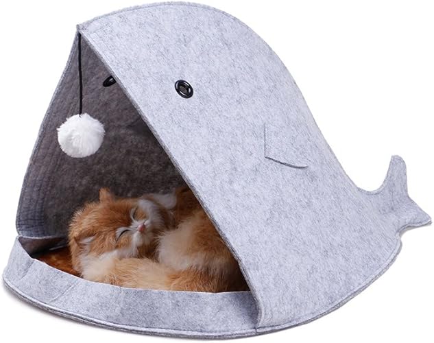Amazon Co Jp Horcute もぐる 魚 ドーム型 犬 猫 ベッド マットハウス グレー ペット用品 Amazon Co Jp Horcute もぐる 魚 ドーム型 犬 猫 ベッド マットハウス グレー ペット用品