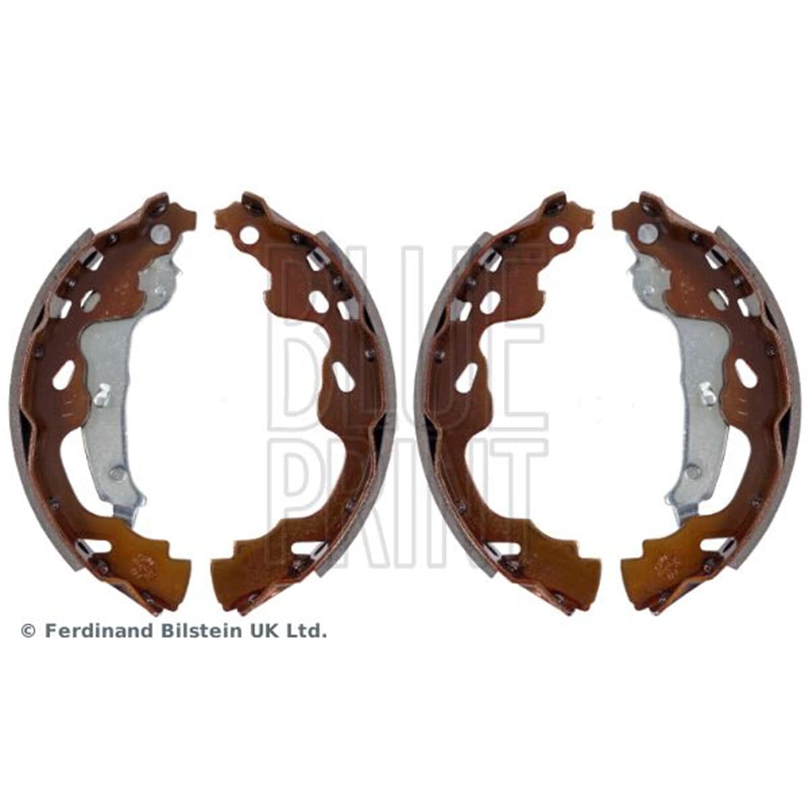 Blue Print ADT34159 SEGMENT DE FREIN ARRIERE | Compatible avec: CITROËN C1, C1 II, OPEL AGILA, PEUGEOT 107, 108, SUZUKI SPLASH, SWIFT III, TOYOTA AYGO, AYGO, YARIS