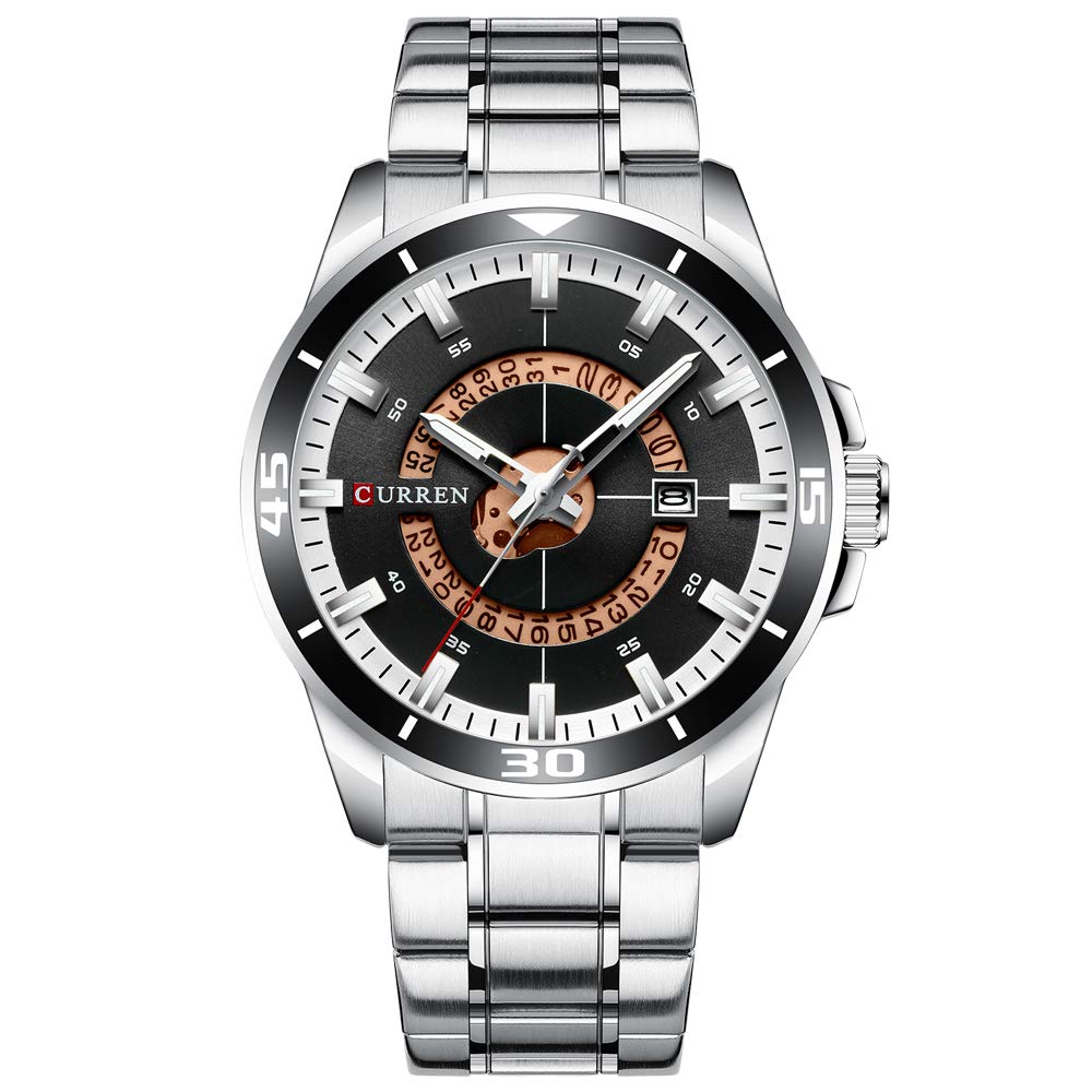 CURREN Sport Men Watch Top Brand Luxury Military Business Fashion Casual Male Clock Stainless Steel Quartz Man Wristwatch 8359