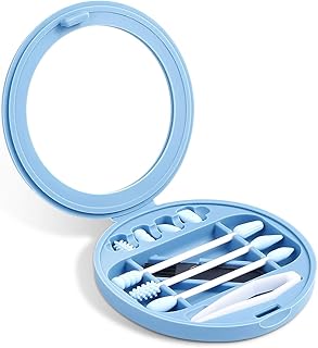 Juego de hisopos de algodón reutilizables, pa...