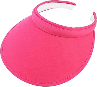 YOLAI Sun Visor Hats for Women Wide Brim Visors Womens Foldable Beach Visors Summer Roll Up Ponytail Beach Hat