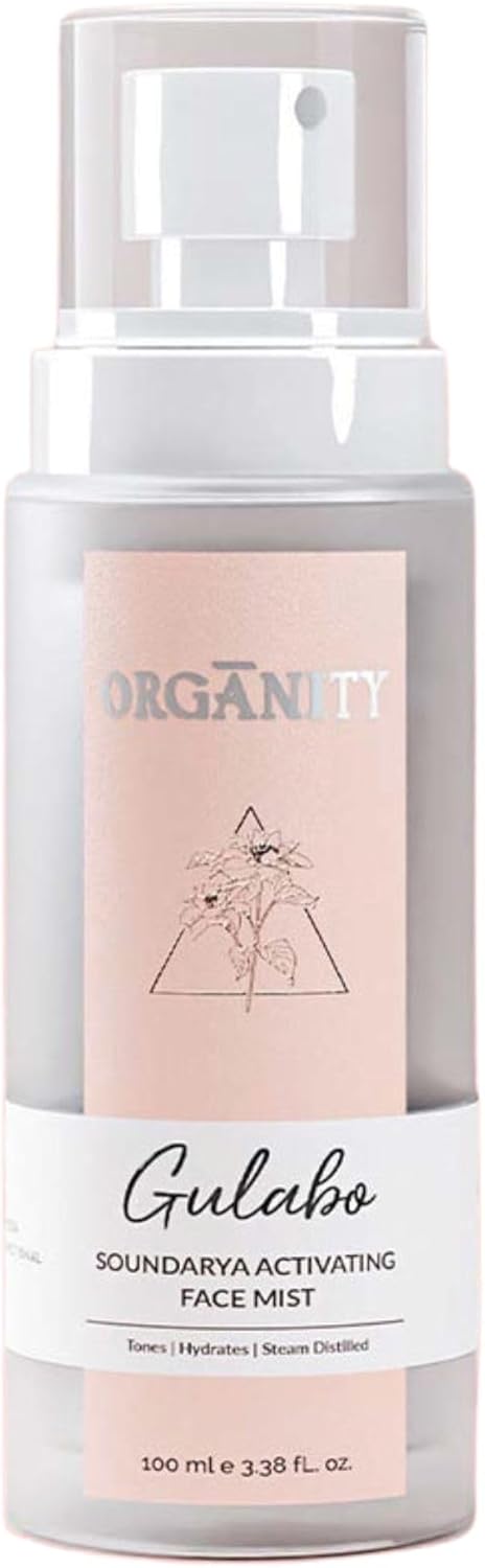 Gulabo Face Mist Hydrating Spray – Steam Distilled Natural Rose Water Toner | Face Mist Travel Size Bottle for Glowing Skin | Refreshing Face Mister for Hydration & Toning – 100ml