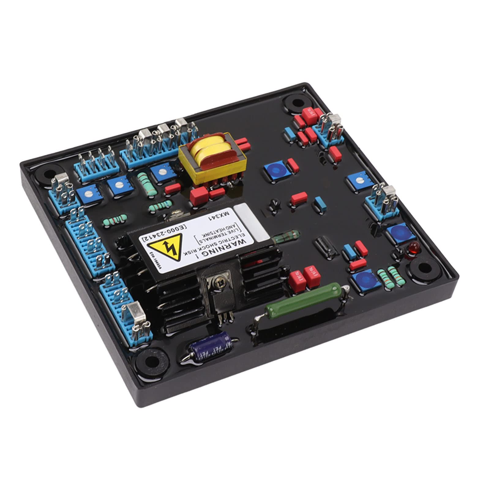 Płytka automatycznego regulatora napięcia dla generatora bezszczotkowego — 3 fazy, wejście 140–220 VAC — 120 VDC 3 A, wyjście pola wzbudzenia — Moduł sterujący AVR generatora z