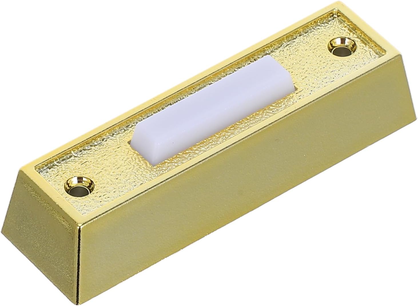 Veemoon Lighted Wired Doorbell Push Button Wall-mounted Door Bell Chime Button Replacement with LED Home Use Doorbell Push for Entry