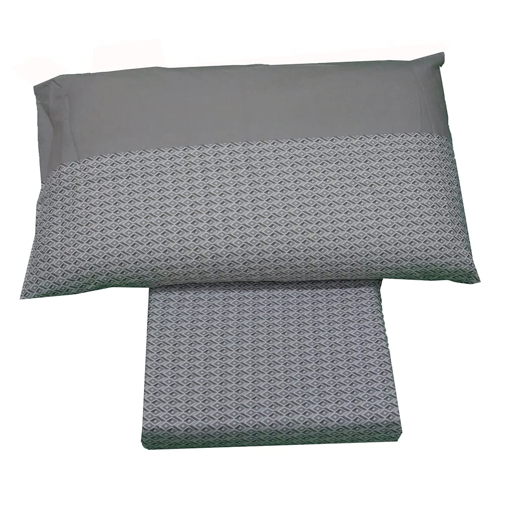 Bee Juego de sábanas para cama de cálida franela de algodón ultrasoft - bajera 180 x 200 x 25 cm