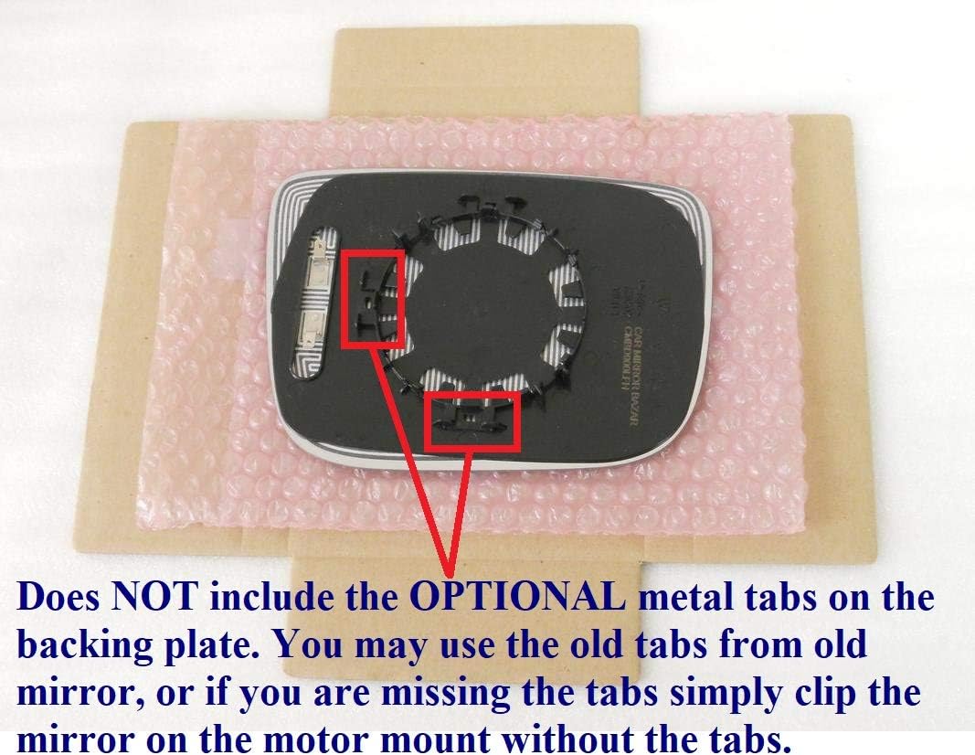 Heated Flat Mirror Glass For 2010 – 2017 Volvo XC60 Driver Side View Left LH