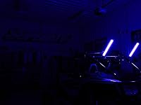 Vista 3 de SuperATV Luces LED RGB de 2 pies para UTV (ver ajuste) Se vende como un juego de dos 300 patrones de flash disponibles Soportes horizontales