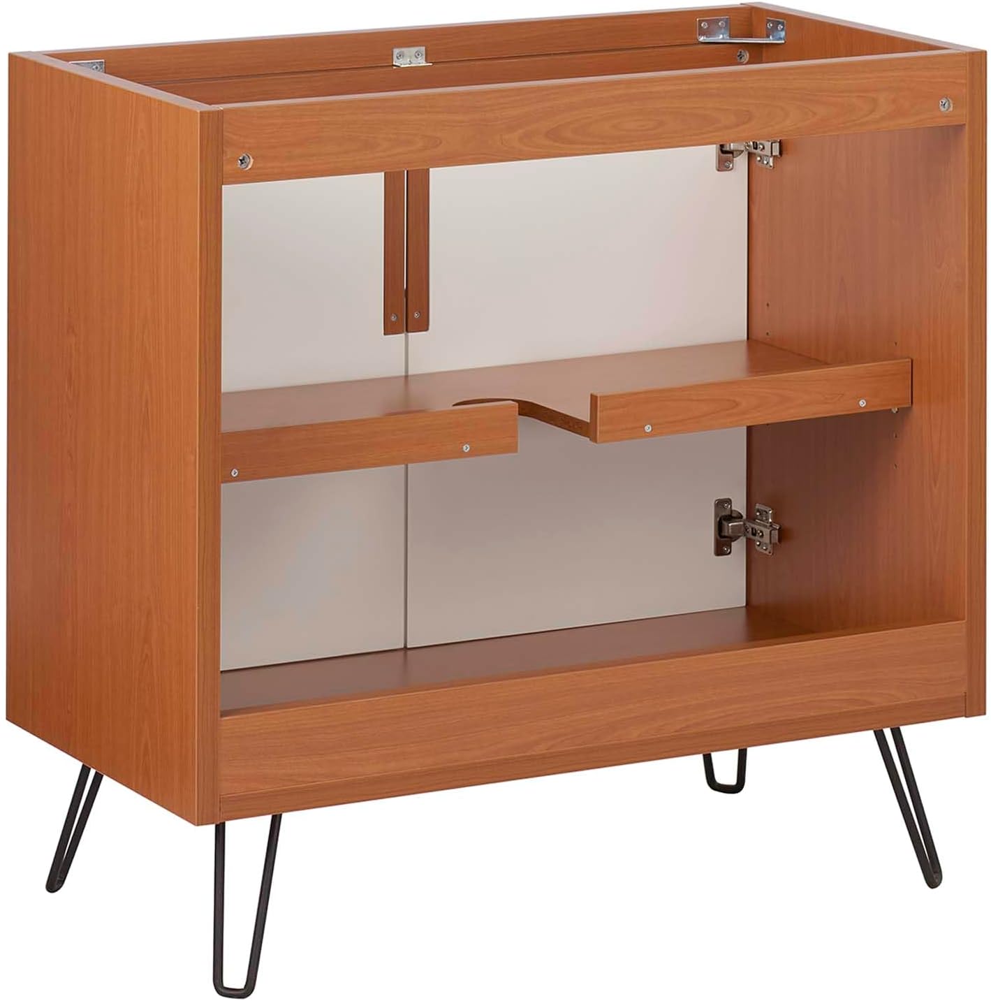 Modway Energize 36" Bathroom Vanity Cabinet (Sink Basin Not Included), 36 Inch, Cherry White