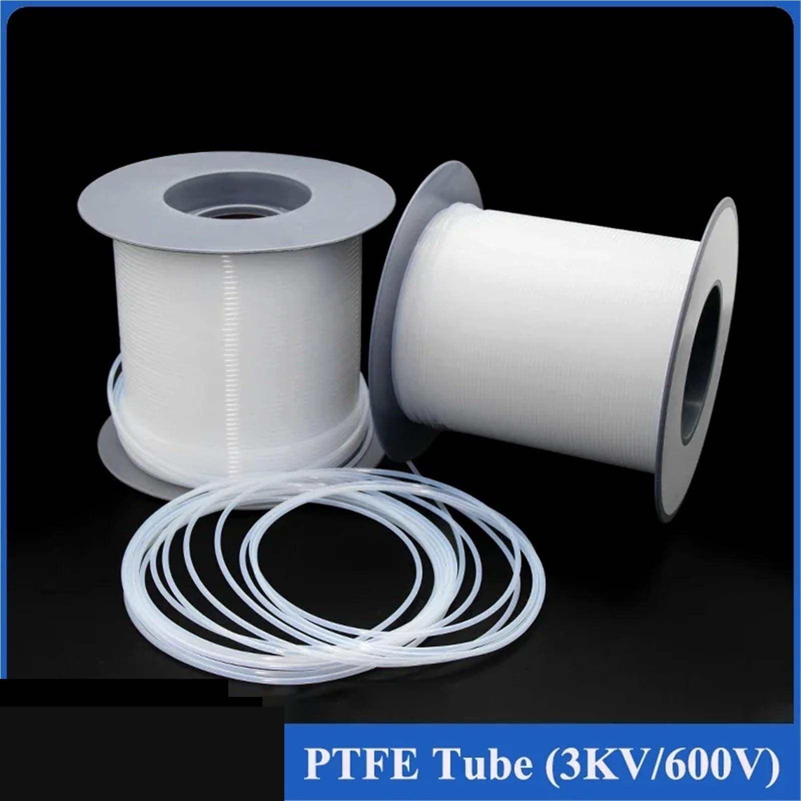 PTFE Tubo For piezas de impresora 3D Tubería F46 Manguera aislada Tubería rígida | DI 0,5 1 2 2,5 3 4 5 6 7 8 10 MM(ID 9 X OD 11MM_5 METERS)